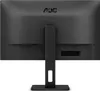 The back of a black AOC monitor on a white background. Produktbild-Vorschau