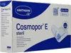 The image shows the packaging of Hartmann Cosmopor E absorbent adhesive dressing. Produktbild-Vorschau