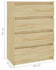 vidaXL Bijzetkast, 60x36x84 cm, massief grenenhout Productafbeelding-voorbeeld 8