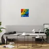 Bilder auf glas - Feder Papagei Vogel - 30x30cm - Produktbild-Vorschau 6