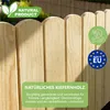 be4nature Flexible Rollborder aus Holz 200 x 30 cm Beige Produktbild-Vorschau 7