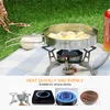 Outdoor-Edelstahl-Camping-Kochgeschirr-Set Wandern Produktbild-Vorschau 10