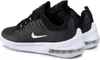A pair of black and white Nike Air Max Axis sneakers shown from the side. Voir les images du produit