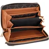 An open wallet showing its compartments. Anteprima dell’immagine prodotto