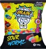 Brain Blasterz Sour Worms 100g Produktbild-Vorschau 2