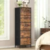 SONGMICS Komoda, skříň, 5 látkových zásuvek, do ložnice, Náhled obrázku produktu 1