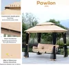 Outsunny Hollywoodschaukel Gartenschaukel Schaukel mit Produktbild-Vorschau 5