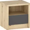 nabbi Noční stolek (2 ks) Daicos N - dub artisan / šedá Náhled obrázku produktu 1