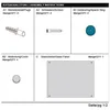 Mucola kuchnia splashback płytka backsplash kuchnia ściana Podgląd zdjęcia produktu 6