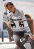 VIVANCE Rollkragenpullover grau-schwarz-creme Größe 32/34 Produktbild-Vorschau 5