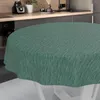 Tischdecke Wachstuch Einfarbig Grün Robust Wasserabweisend Produktbild-Vorschau 2