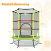 COSTWAY Ø165cm Gartentrampolin mit Sicherheitsnetz, Produktbild-Vorschau 2