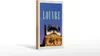 Holzschild Reise 12x18 cm Louvre Museum Reiseziel Geschenk Produktbild-Vorschau 2