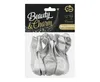 Balony Beauty&Charm, metaliki srebrne 12" / 10 szt. GoDan Podgląd zdjęcia produktu 2