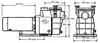 Pompa di filtrazione 1,5 hp, 15 m3/h mono Hayward Anteprima dell’immagine prodotto 3
