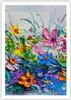 Poster - Poster ohne Rahmen - Blumen die Farben pastos - Produktbild-Vorschau 1