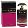 Prada Candy Night Eau de Parfum 30 ml mit pink-schwarzer Verpackung und zylindrischem Flakon mit Farbverlauf sowie schwarz-goldenem Verschluss. Anteprima dell’immagine prodotto