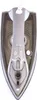 Top-down view of a steam iron. Produktbild-Vorschau