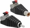 Cinch Buchse + Cinch Stecker RCA >Terminal Block 2 Pin Produktbild-Vorschau 2