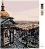 Zuty - Malen nach Zahlen - BLICK AUF DIE STADT, 40x50 cm, Produktbild-Vorschau 3