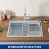 CECIPA MAX 60x49cm Spülbecken, Spüle Edelstahl Küche mit Produktbild-Vorschau 5
