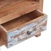 A close-up view of an open drawer on a wooden piece of furniture. Náhled obrázku produktu