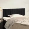 vidaXL Čelo postele černé 80x5x78/88 cm Velvet Náhled obrázku produktu 2