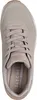 A top-down view of a gray Skechers women's sneaker. Produktbild-Vorschau