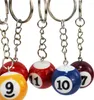 12 Stück Billard Schlüsselanhänger bunte Kugeln - ca. 2,5 Productafbeelding-voorbeeld 4