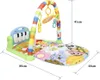 Baby Piano-Gym Spieldecke mit Spielzeug Baby Spieldecke Produktbild-Vorschau 3