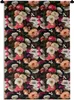 MuchoWow® Wandteppich Wandbehang Blumen - Muster - Pastell Produktbild-Vorschau 1