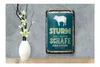 Blechschild Spruch Sturm wenn Schafe keine Locken 12x18cm Produktbild-Vorschau 4