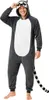 Onesie Kigurumi Pigiama Costume travestimento Lemur XL: Anteprima dell’immagine prodotto 2