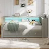 Flieks Jugendbett 90x200cm mit 3 Schubladen und Ablagen, Produktbild-Vorschau 3
