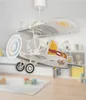 Lustre et lampe suspension enfant avion ours Petit Teddy Voir les images du produit 1