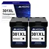 A box and two ink cartridges for a printer. Produktbild-Vorschau