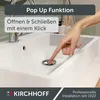 KIRCHHOFF universele wastafelafvoer, pop-up wastafelstop, Productafbeelding-voorbeeld 12