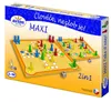 „Mensch, ärgere dich nicht“ Maxi 2-in-1-Gesellschaftsspiel Produktbild-Vorschau 1