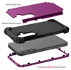 Galaxy S24+ Hülle, 3 in 1 Hybrid PC TPU Stossfest Robust Produktbild-Vorschau 4