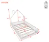 Merax Kinderbett Hausbett 140x200 cm mit Schornstein und Produktbild-Vorschau 7