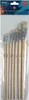 Toppoint Flat Bristle Brushes 8 Pieces Anteprima dell’immagine prodotto 2