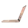 A side view of a rose gold Microsoft Surface Laptop Go. Produktbild-Vorschau