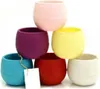 Set di 6 vasi da fiori color tortora Vasi resistenti ai Anteprima dell’immagine prodotto 6
