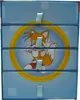 A front view of a multi-drawer box featuring the character Tails from Sonic the Hedgehog. Podgląd zdjęcia produktu