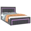 okwish 140×200 Polsterbett mit Schubladen und Rollen, Produktbild-Vorschau 8