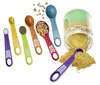 1 Set Messlöffel Lebensmittelqualität helle Farbe glatte Produktbild-Vorschau 7