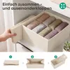 Aufbewahrungsboxen Ordnungsboxen 12er Set aus Vliesstoff – Produktbild-Vorschau 5