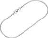 Armband 925 Sterling Silber 19cm Schlangenkette rund Damen Produktbild-Vorschau 1