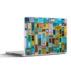 MuchoWow® Laptop Aufkleber Sticker Cover Türen - Blau - Produktbild-Vorschau 1