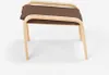 Hocker Nordisches Design Pouf Fußhocker aus Stoff mit Produktbild-Vorschau 3